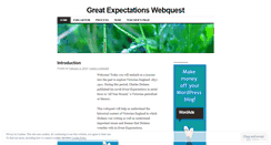 Desktop Screenshot of greatexpectationswebquest.wordpress.com