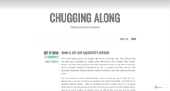 Desktop Screenshot of chuggingalong.wordpress.com