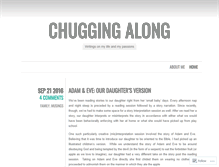 Tablet Screenshot of chuggingalong.wordpress.com
