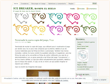 Tablet Screenshot of icebreakerthegame.wordpress.com