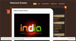 Desktop Screenshot of historicaldreams.wordpress.com