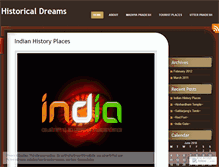 Tablet Screenshot of historicaldreams.wordpress.com