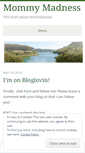 Mobile Screenshot of mominsanity.wordpress.com