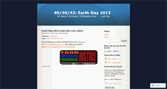 Desktop Screenshot of 40x3.wordpress.com