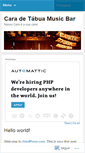Mobile Screenshot of barcaradetabua.wordpress.com