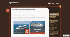 Desktop Screenshot of cybernerdz.wordpress.com