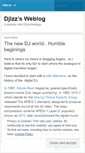 Mobile Screenshot of djizz.wordpress.com