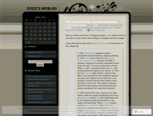 Tablet Screenshot of djizz.wordpress.com