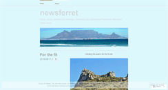 Desktop Screenshot of newsferret.wordpress.com