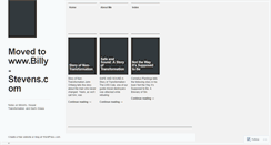 Desktop Screenshot of billystevens.wordpress.com