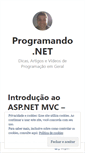 Mobile Screenshot of programandodotnet.wordpress.com