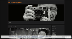 Desktop Screenshot of krisluckermans.wordpress.com