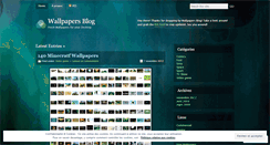 Desktop Screenshot of freshwallpapers.wordpress.com