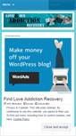 Mobile Screenshot of loveaddictiontreatment.wordpress.com