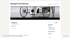 Desktop Screenshot of hydrogenfuelcellcars.wordpress.com