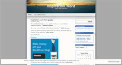 Desktop Screenshot of inspirationword.wordpress.com