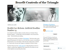 Tablet Screenshot of benefitcontrols.wordpress.com