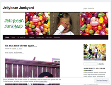 Tablet Screenshot of jellybeanjunkyard.wordpress.com