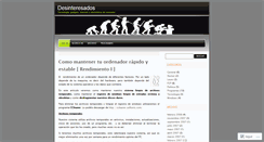 Desktop Screenshot of desinteresados.wordpress.com