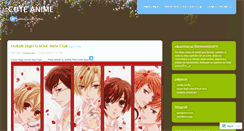 Desktop Screenshot of cuteanimejp.wordpress.com