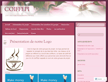 Tablet Screenshot of coiffepi.wordpress.com