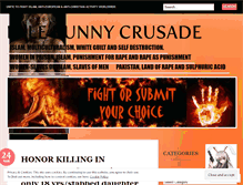 Tablet Screenshot of palebunnycrusade.wordpress.com