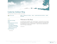 Tablet Screenshot of lindajaygeldens.wordpress.com