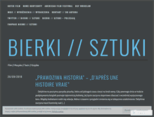 Tablet Screenshot of bierkisztuki.wordpress.com