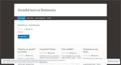 Desktop Screenshot of eujurnal.wordpress.com