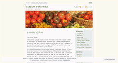 Desktop Screenshot of gardensgonewild.wordpress.com