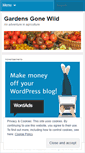 Mobile Screenshot of gardensgonewild.wordpress.com