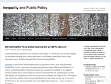 Tablet Screenshot of inequalityandpublicpolicy.wordpress.com