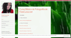 Desktop Screenshot of fotocursonet.wordpress.com