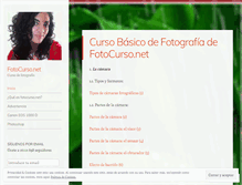 Tablet Screenshot of fotocursonet.wordpress.com