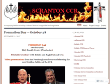 Tablet Screenshot of ccrscranton.wordpress.com