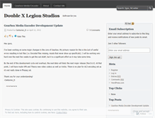 Tablet Screenshot of doublexstudios.wordpress.com