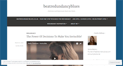 Desktop Screenshot of beatredundancyblues.wordpress.com