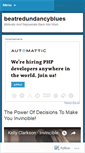 Mobile Screenshot of beatredundancyblues.wordpress.com