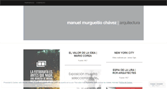 Desktop Screenshot of manuelmurgueitio.wordpress.com