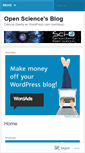 Mobile Screenshot of cienciaoberta.wordpress.com