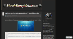 Desktop Screenshot of blackberryvzla.wordpress.com
