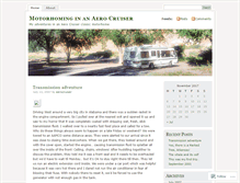 Tablet Screenshot of aerocruiser.wordpress.com