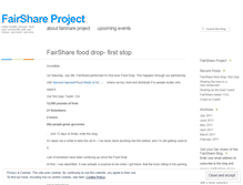 Tablet Screenshot of fairshareproj.wordpress.com