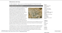 Desktop Screenshot of histoiresdefou.wordpress.com