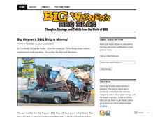 Tablet Screenshot of bigwaynerbbq.wordpress.com