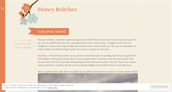 Desktop Screenshot of honeybritches.wordpress.com