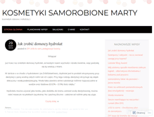 Tablet Screenshot of kosmetykimarty.wordpress.com