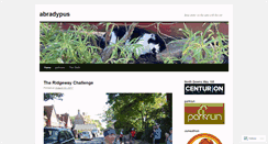 Desktop Screenshot of abradypus.wordpress.com