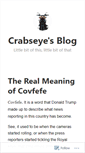 Mobile Screenshot of crabseye.wordpress.com