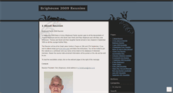 Desktop Screenshot of brighousereunion.wordpress.com